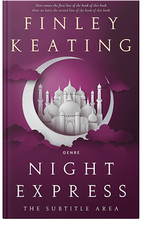 Pre Made Book Cover Wine Berry