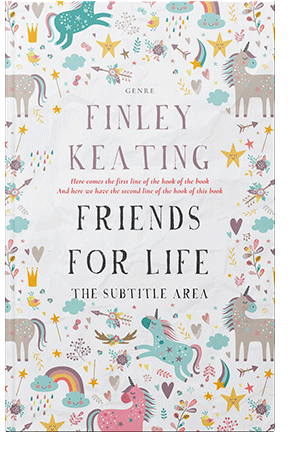 Pre Made Book Cover Ebb