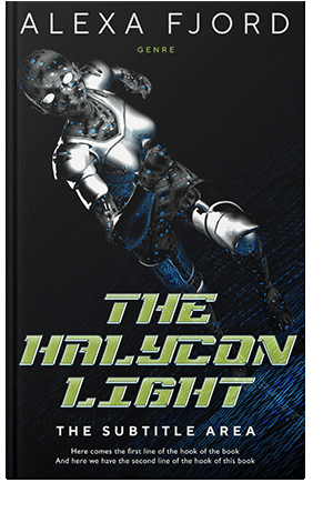 Pre Made Book Cover Olivine