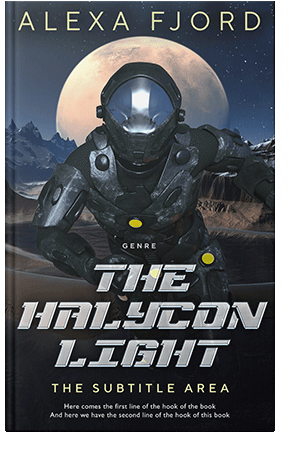 Pre Made Book Cover Ebony Clay