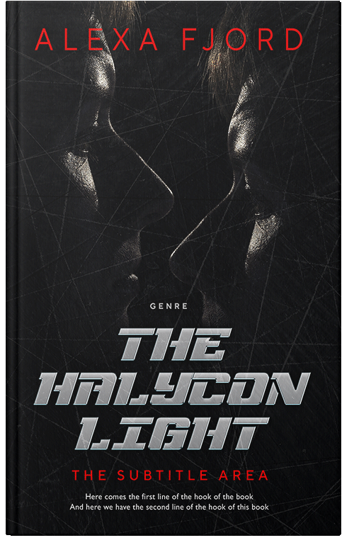 Front view of Premade Mystery & Thriller & Suspense Book Cover - Woodsmoke