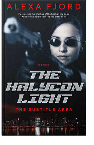 Pre Made Book Cover Pink Swan