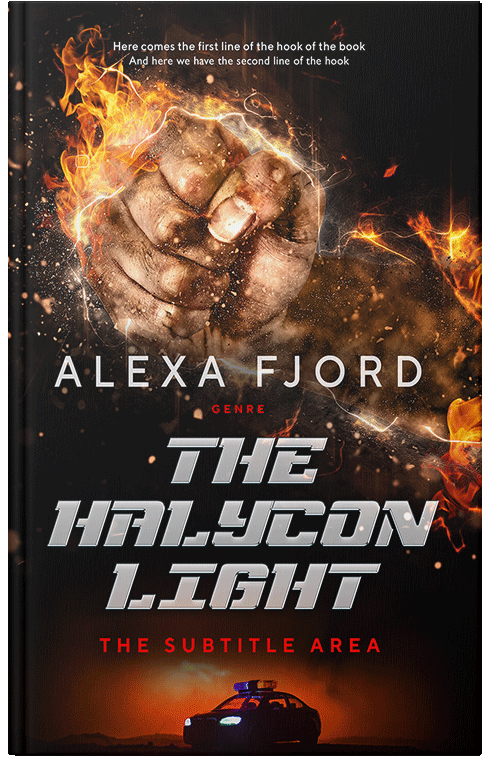 Front view of Premade Mystery & Thriller & Suspense Book Cover - Whiskey