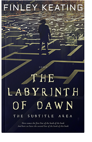 Pre Made Book Cover Mirage