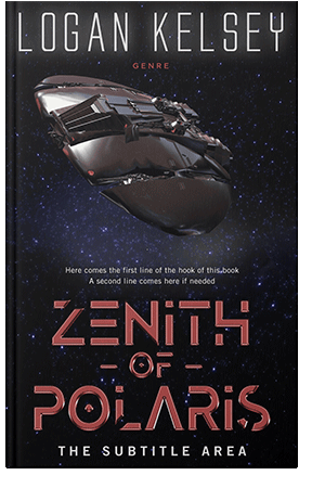 Pre Made Book Cover Cinder