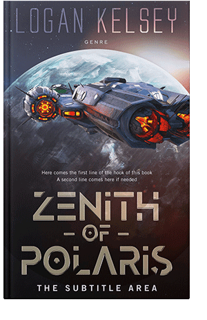 Pre Made Book Cover Thunder