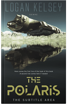 Pre Made Book Cover Shark