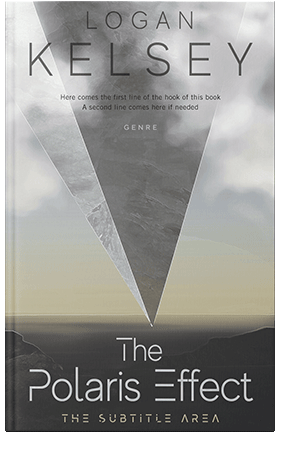 Pre Made Book Cover Mist Gray