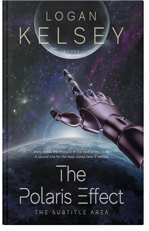 Front view of Premade Science Fiction Book Cover - Mirage