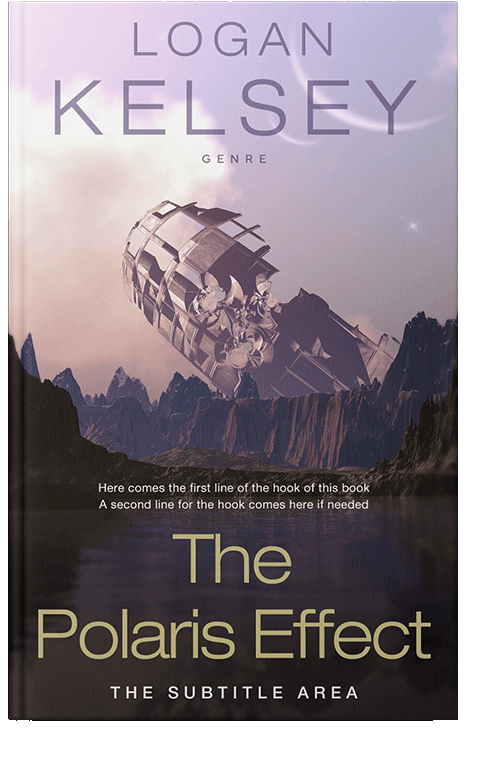 Front view of Lola #4969 - Premade Science Fiction Book Cover