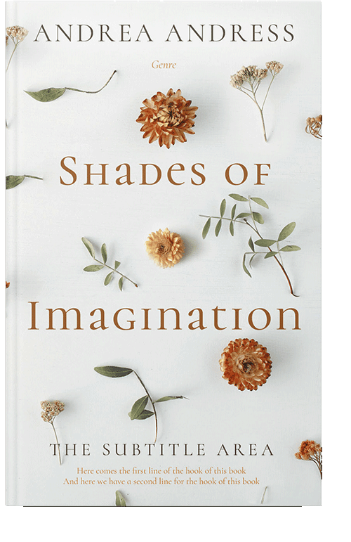 Front view of Desert Storm #4981 - Premade Romance Book Cover