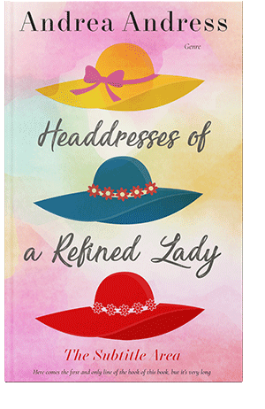 Pre Made Book Cover Vanilla Ice