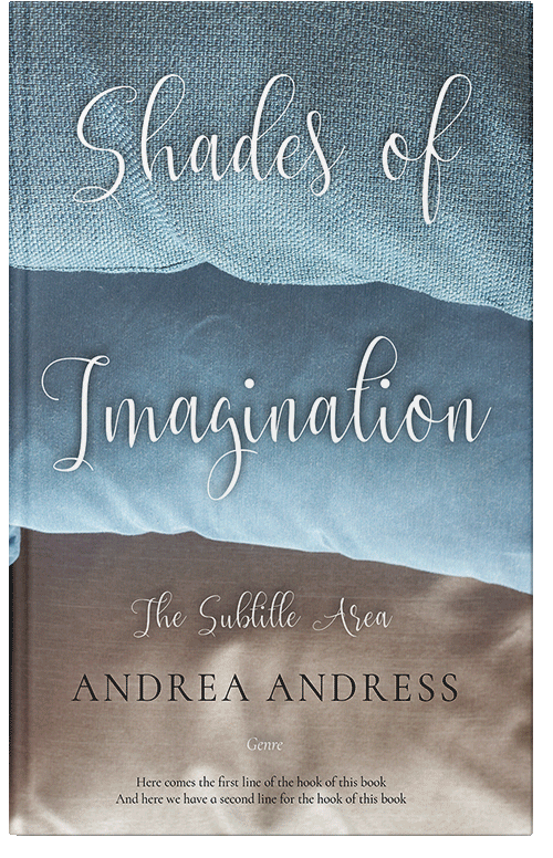 Front view of Regent Gray #4986 - Premade Literary Fiction Book Cover