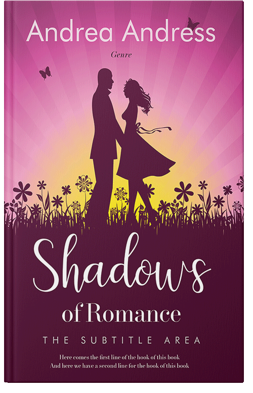 Front view of Premade Romance Book Cover - Loulou