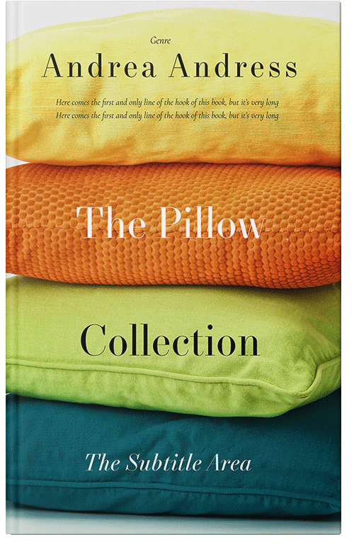 Front view of Premade Literary Fiction Book Cover - Tacha