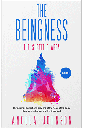 Pre Made Book Cover Science Blue