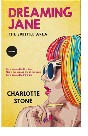 Pre Made Book Cover Maize