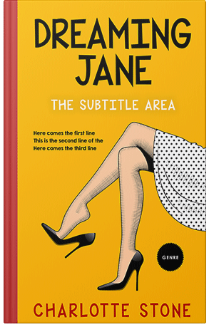 Pre Made Book Cover Selective Yellow