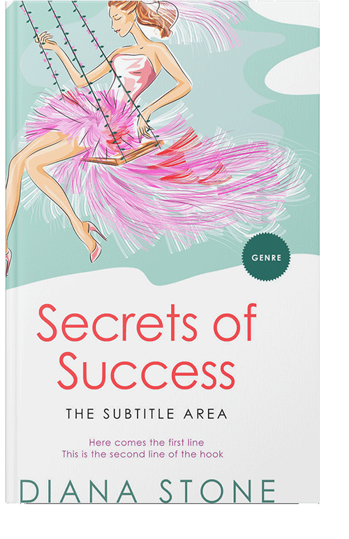 Front view of Iron #5026 - Premade Romance Book Cover