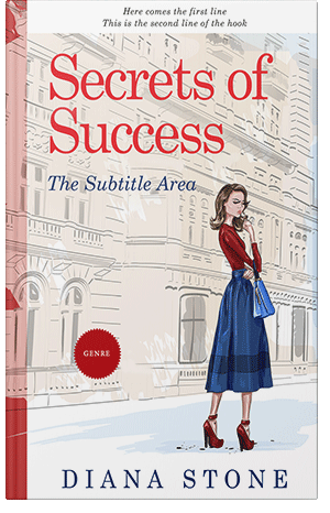 Pre Made Book Cover Pearl Bush