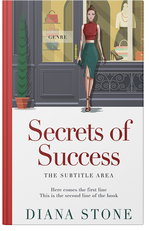 Front view of Premade Teen & Young Adult Book Cover - Cape Cod