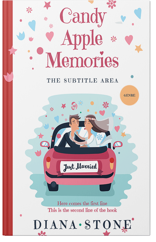 Front view of Premade Romance Book Cover - Iron