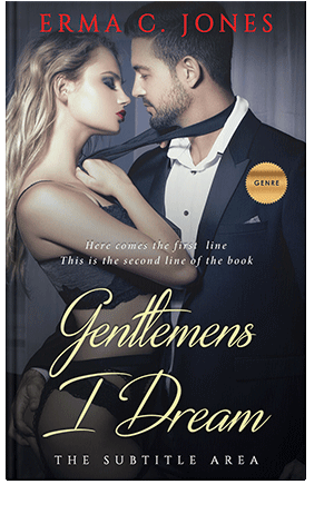 Pre Made Book Cover Vanilla