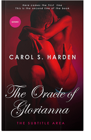 Pre Made Book Cover Brick Red