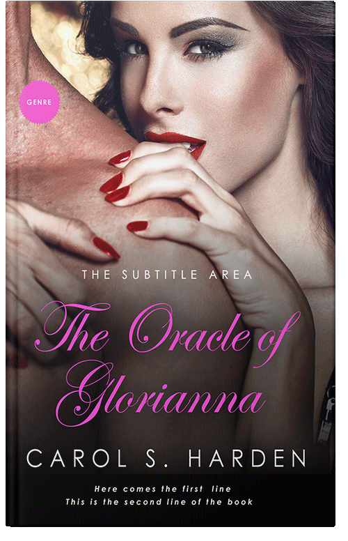 Front view of Premade Erotica Book Cover - Cavern Pink