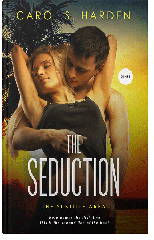 Front view of Premade Erotica Book Cover - Tacha