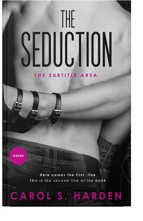 Front view of Cod Gray #5077 - Premade Erotica Book Cover