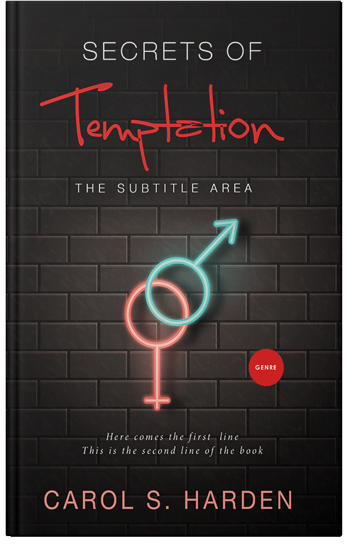 Front view of Cod Gray #5080 - Premade Erotica Book Cover