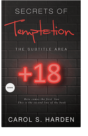 Pre Made Book Cover Cocoa Brown