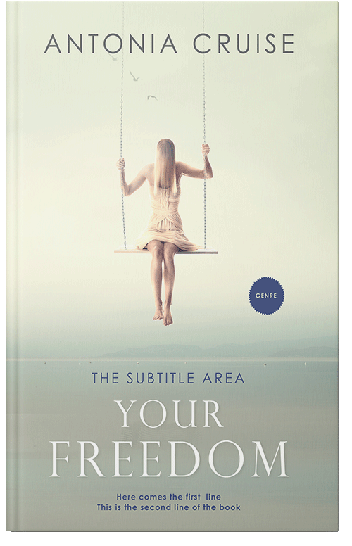 Front view of Moon Mist #5094 - Premade Self-Improvement & Self-Help Book Cover