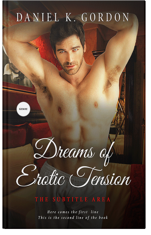 Front view of Premade Erotica Book Cover - Coffee Bean