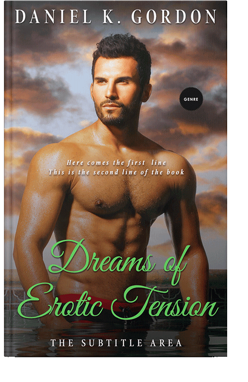 Front view of English Walnut #5112 - Premade Erotica Book Cover