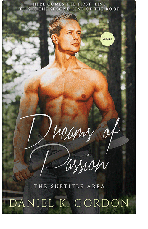 Front view of Rangitoto #5116 - Premade Erotica Book Cover