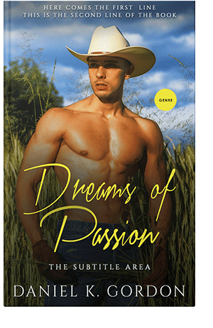 Pre Made Book Cover Zeus