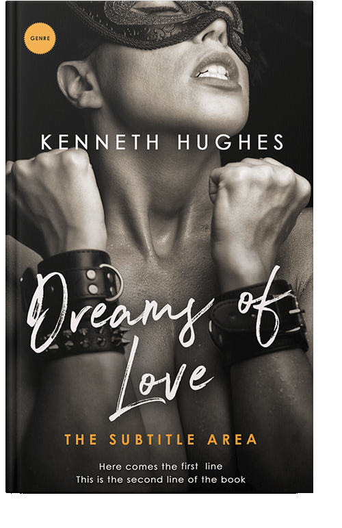 Front view of Dune #5134 - Premade Erotica Book Cover