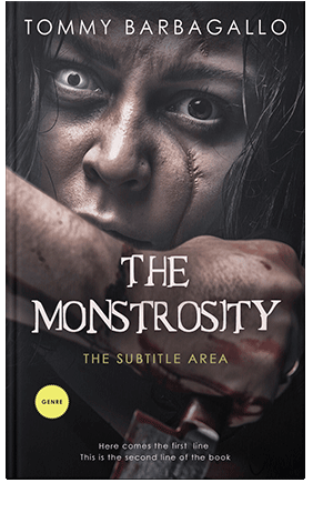 Pre Made Book Cover Thunder