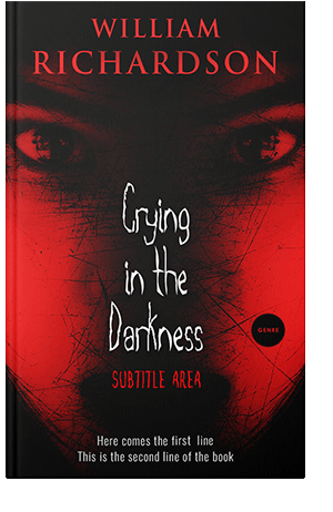 Pre Made Book Cover Asphalt