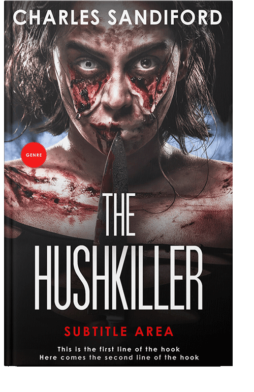 Front view of Oriental Pink #5181 - Premade Apocalyptica Book Cover