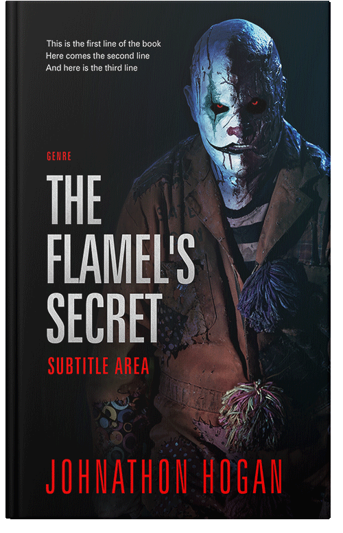 Front view of Premade Mystery & Thriller & Suspense Book Cover - Woodsmoke