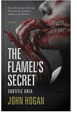 Pre Made Book Cover Thunder