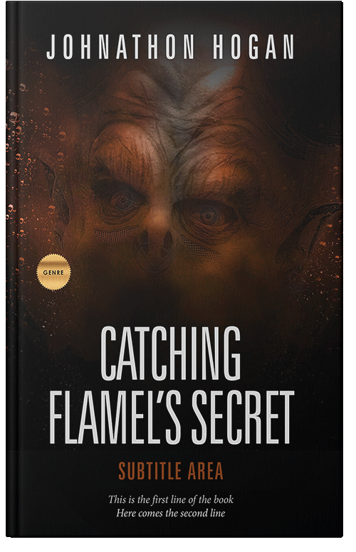 Front view of Premade Mystery & Thriller & Suspense Book Cover - Asphalt