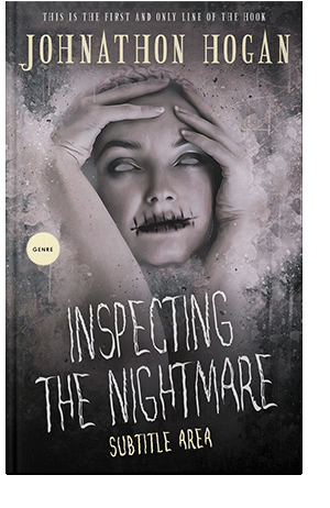 Pre Made Book Cover Thunder