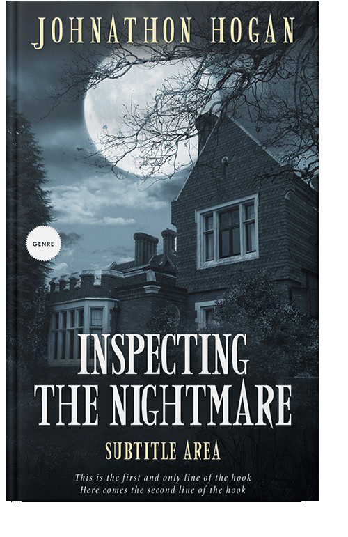 Front view of Mirage #5207 - Premade Fantasy Book Cover