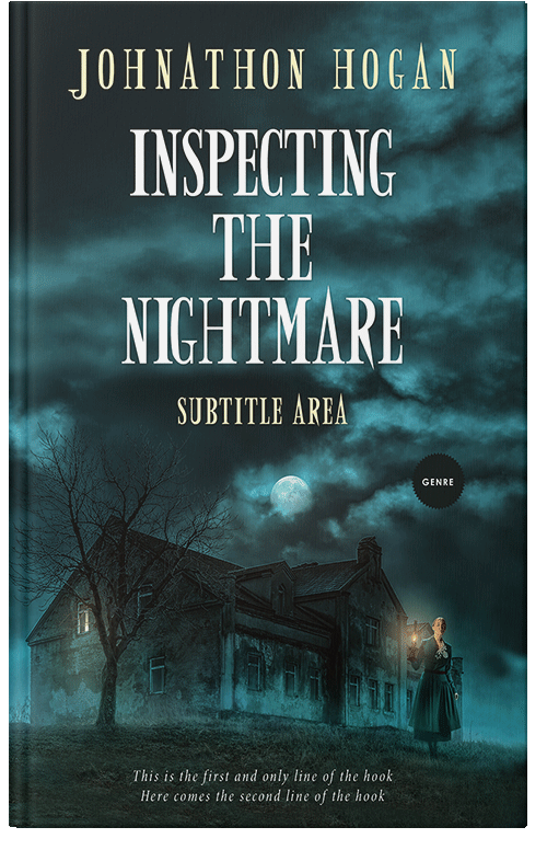 Front view of Premade Romance Book Cover - Gable Green