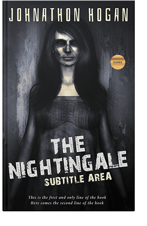 Pre Made Book Cover Shark