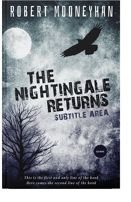 Front view of Ebony Clay #5219 - Premade Mystery & Thriller & Suspense Book Cover